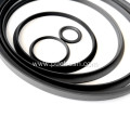 Hydraulic rotary shaft seal L shape static seal